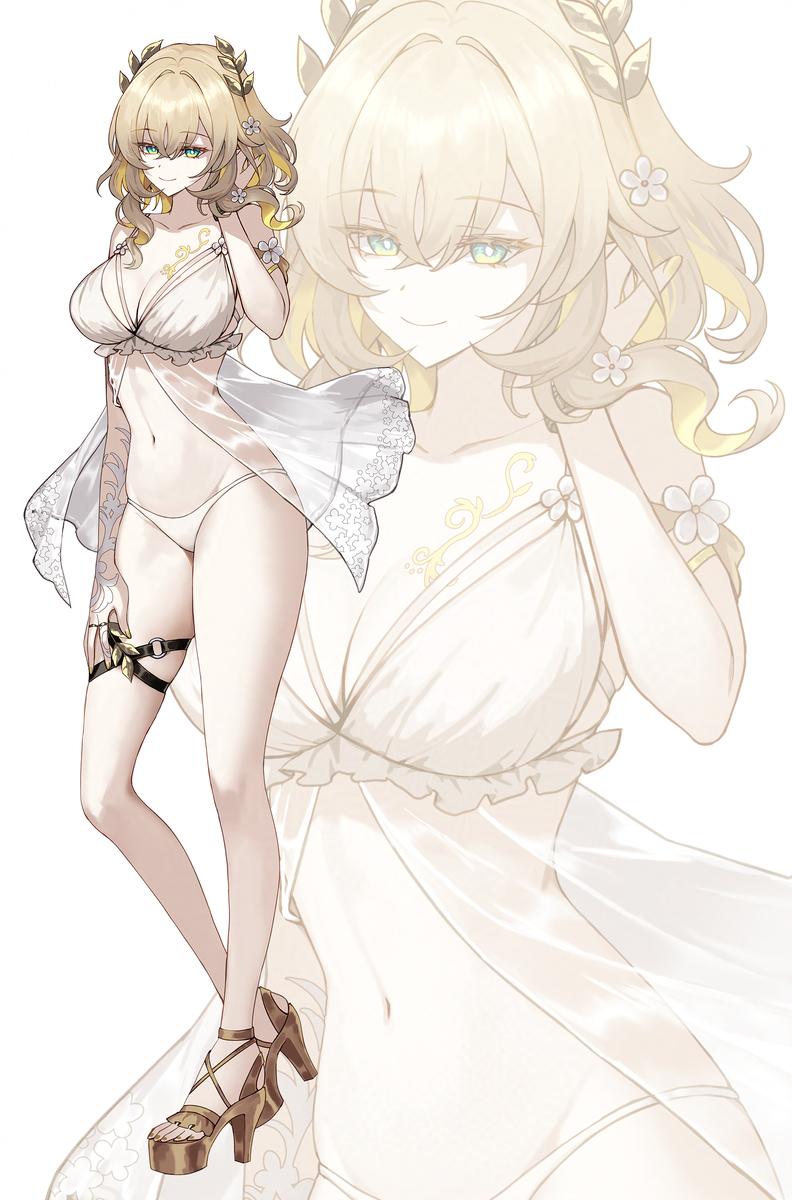 This is a pixiv picture whose title is アグライア💛.
