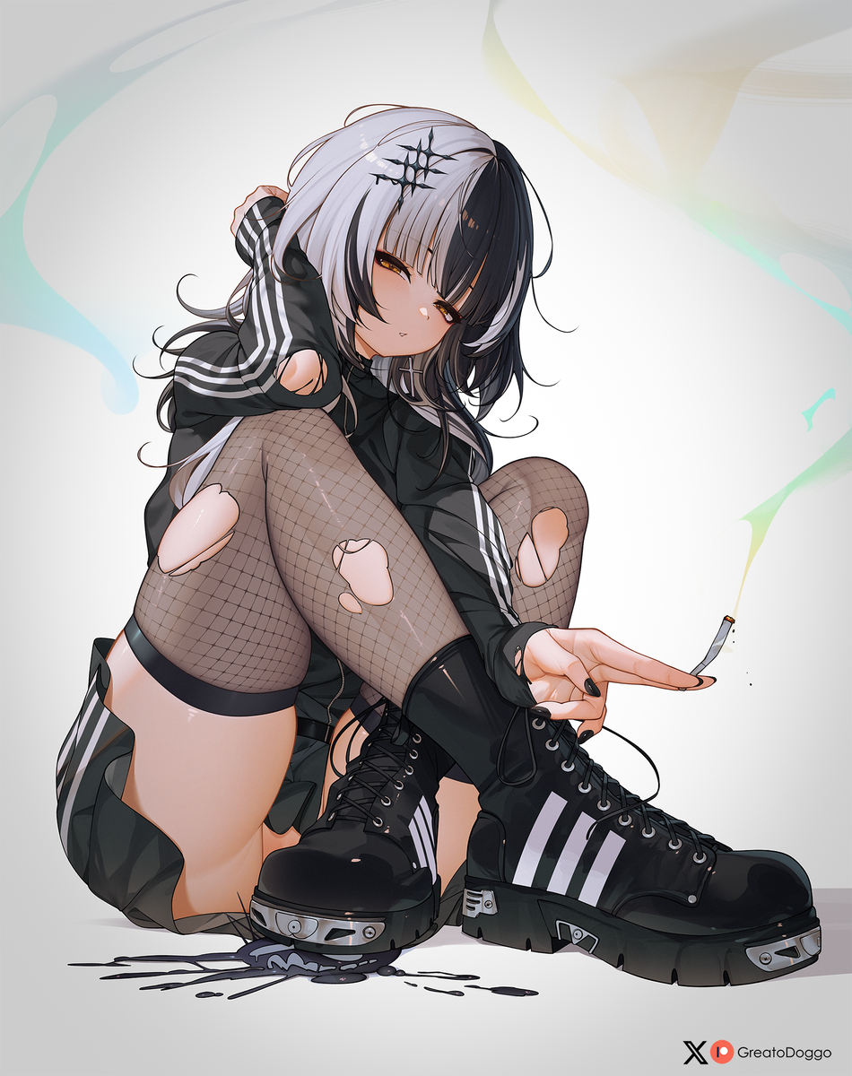 This is a pixiv picture whose title is Shiorin the bully.