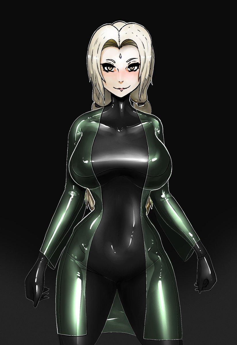 This is a pixiv picture whose title is Tsunade.