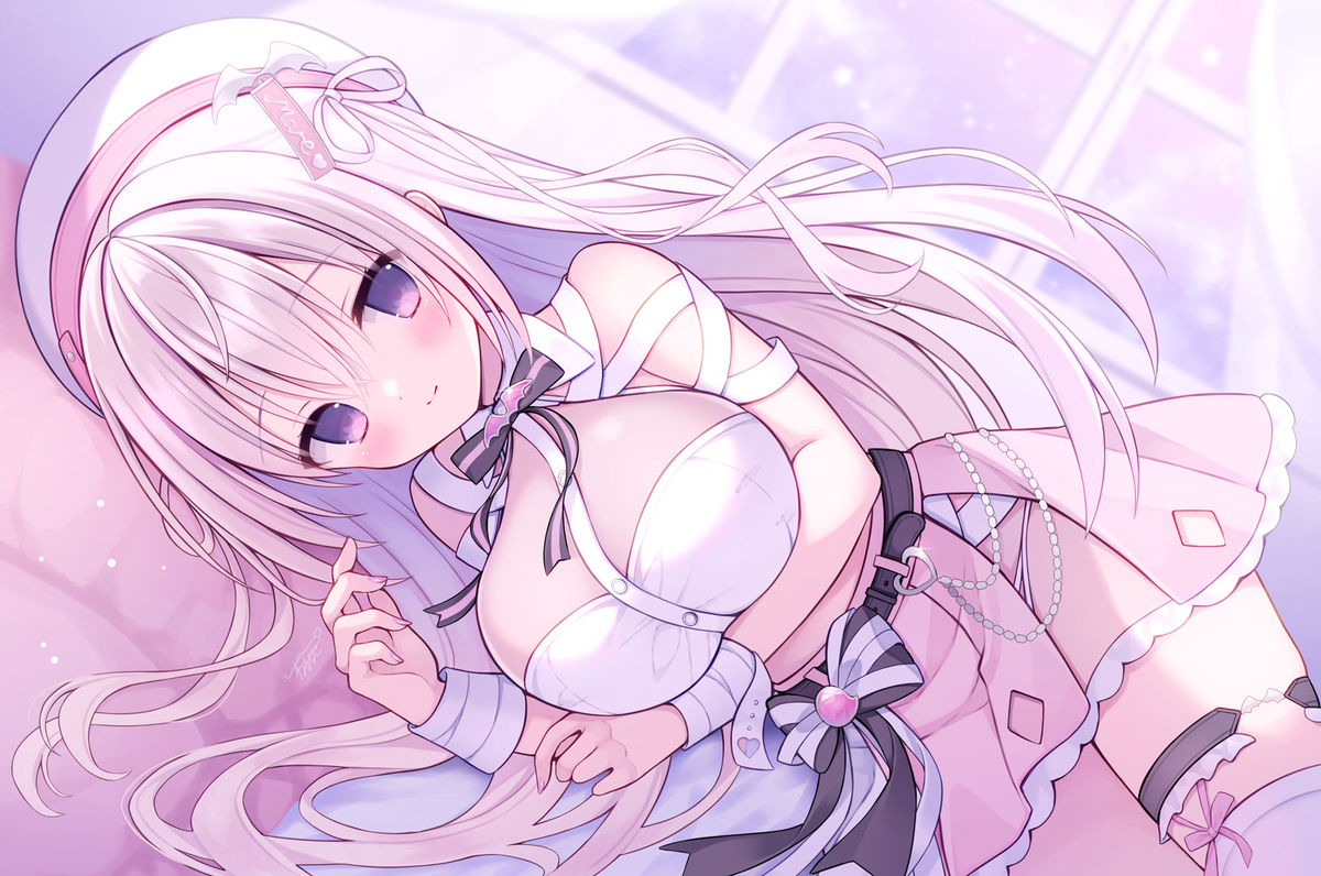 This is a pixiv picture whose title is ♡.