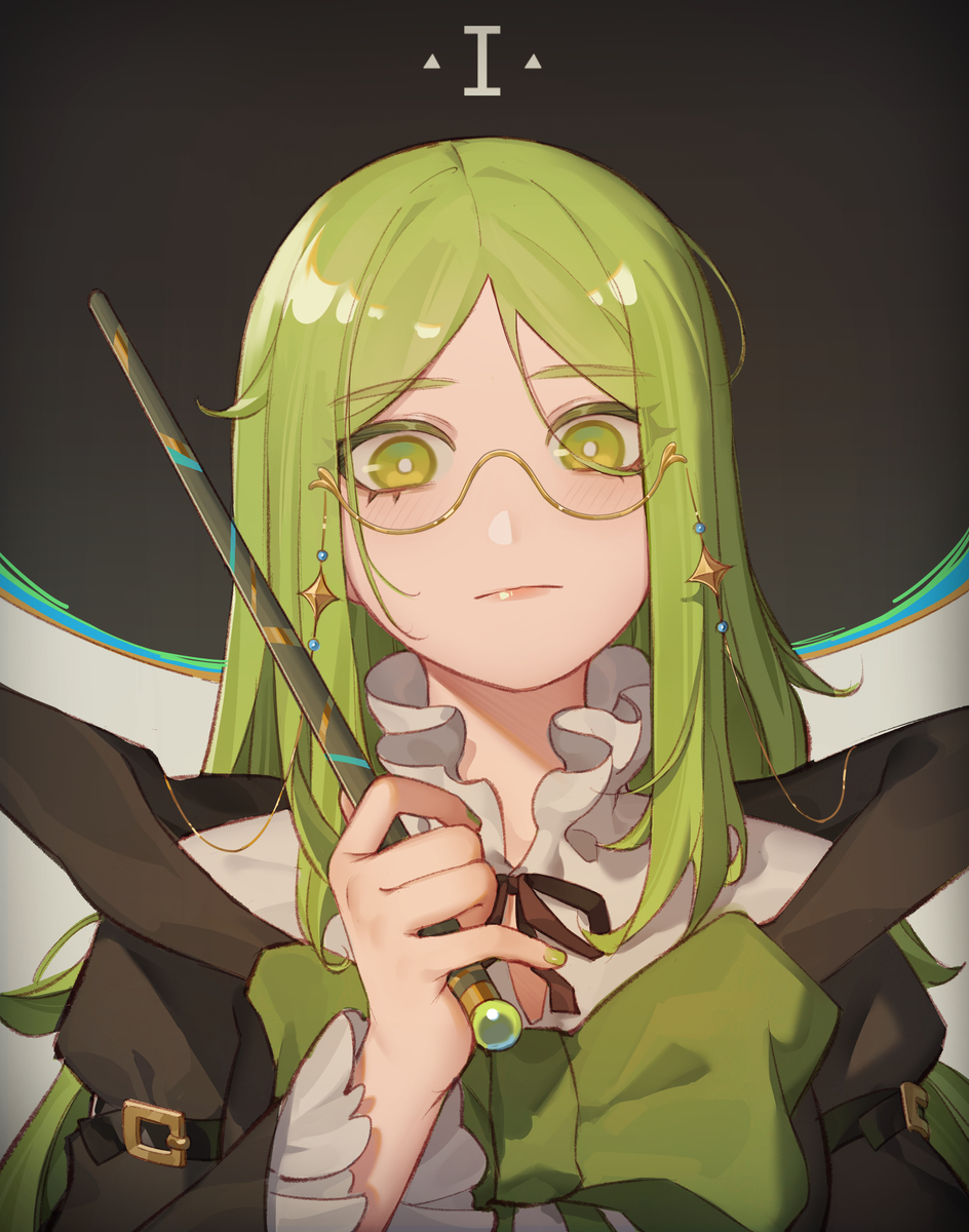 This is a pixiv picture whose title is 魔女.