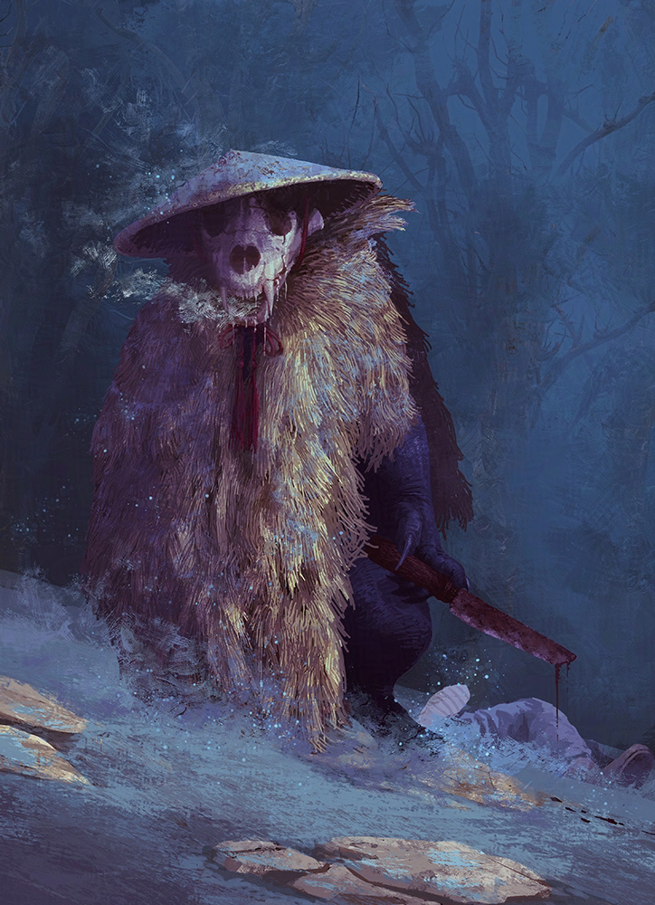 This is a pixiv picture whose title is 天刀鬼・龍刀鬼.