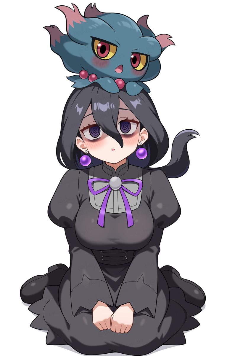 This is a pixiv picture whose title is オカルトマニア&ムウマ.