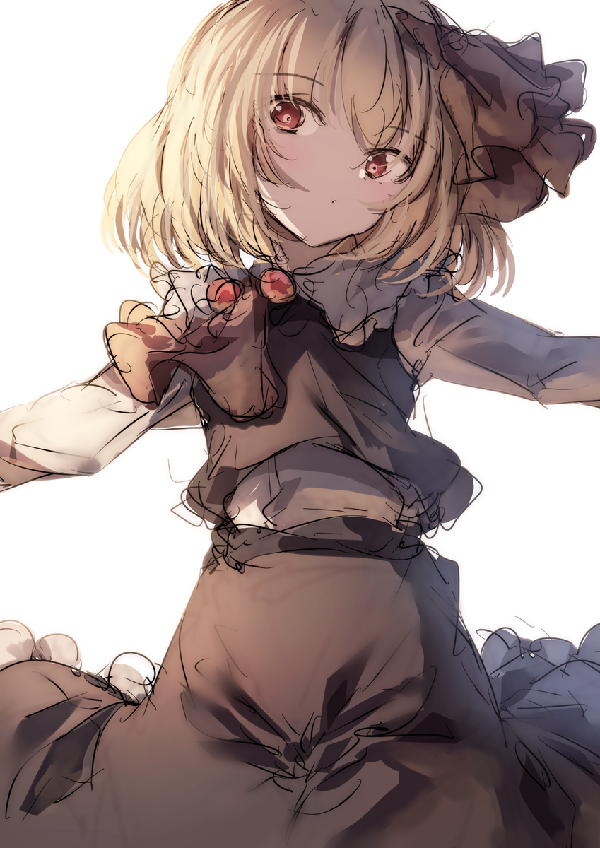 This is a pixiv picture whose title is ルーミア.