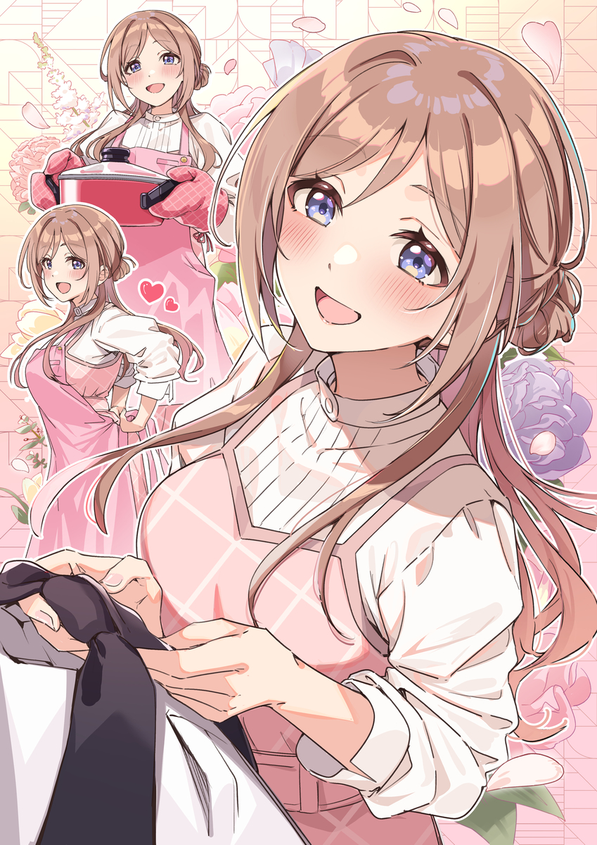 This is a pixiv picture whose title is 「ほらほら、ネクタイ曲がってるよ」.