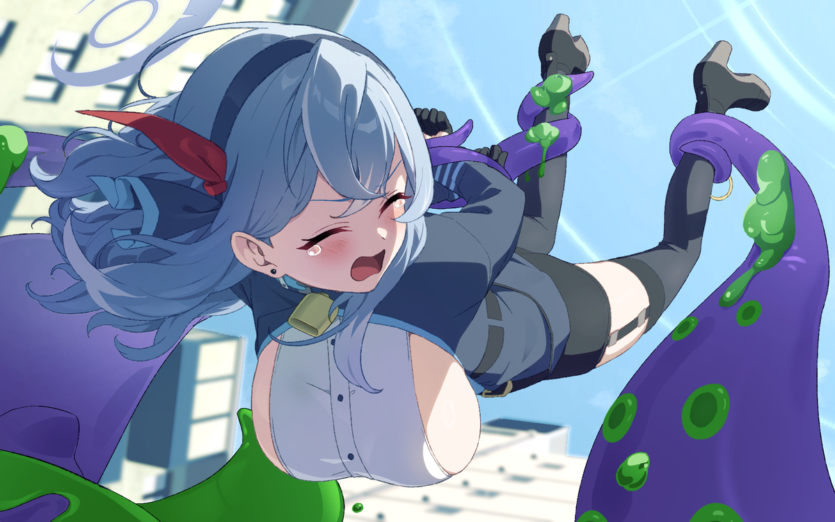 This is a pixiv picture whose title is 例のスチル.