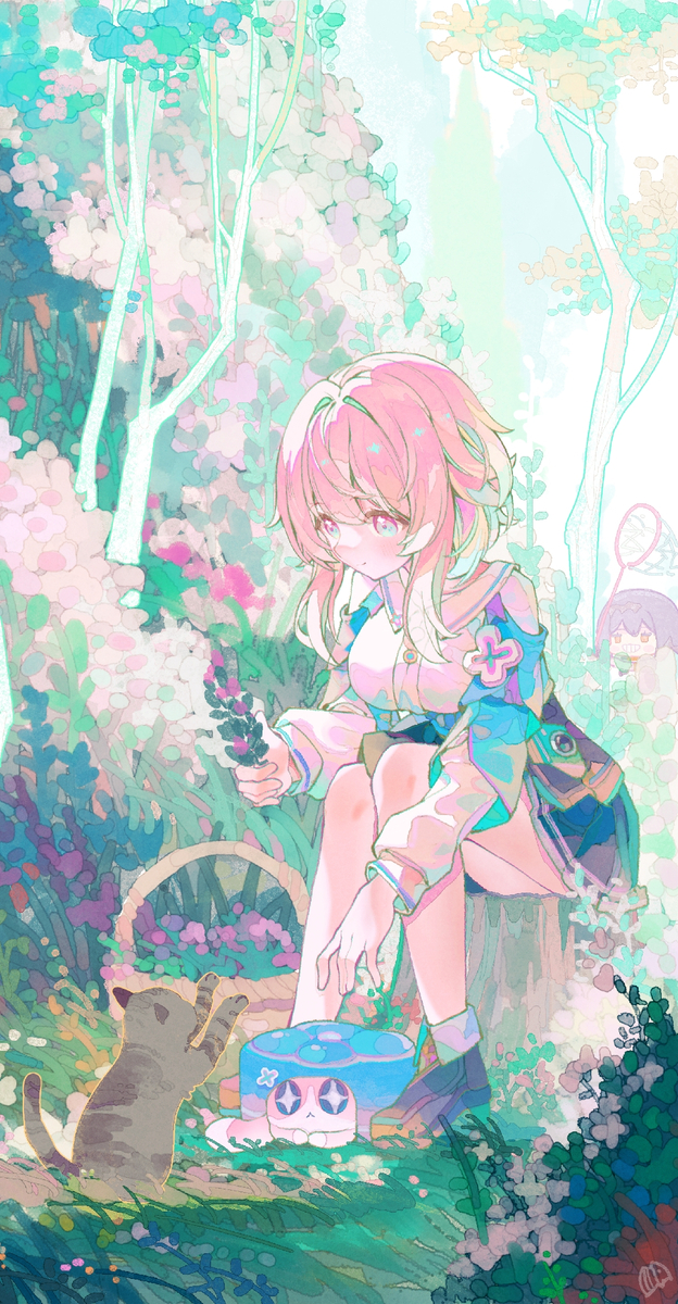 This is a pixiv picture whose title is 今天是，三月七！.