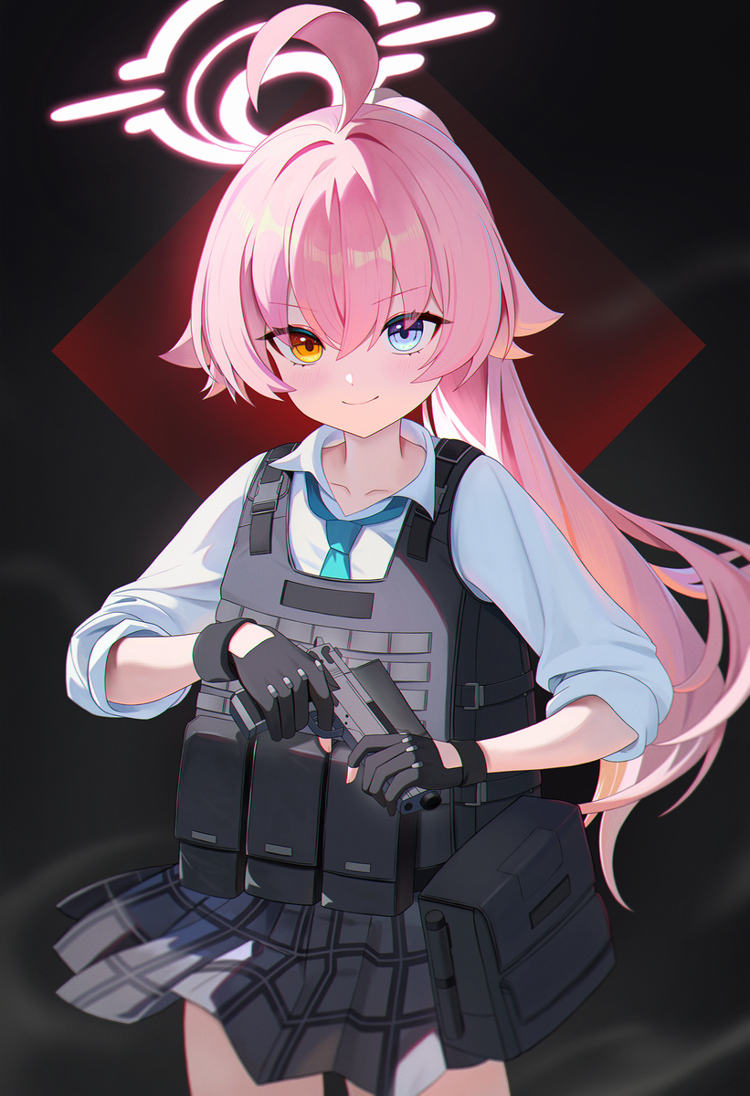 This is a pixiv picture whose title is ホシノ.