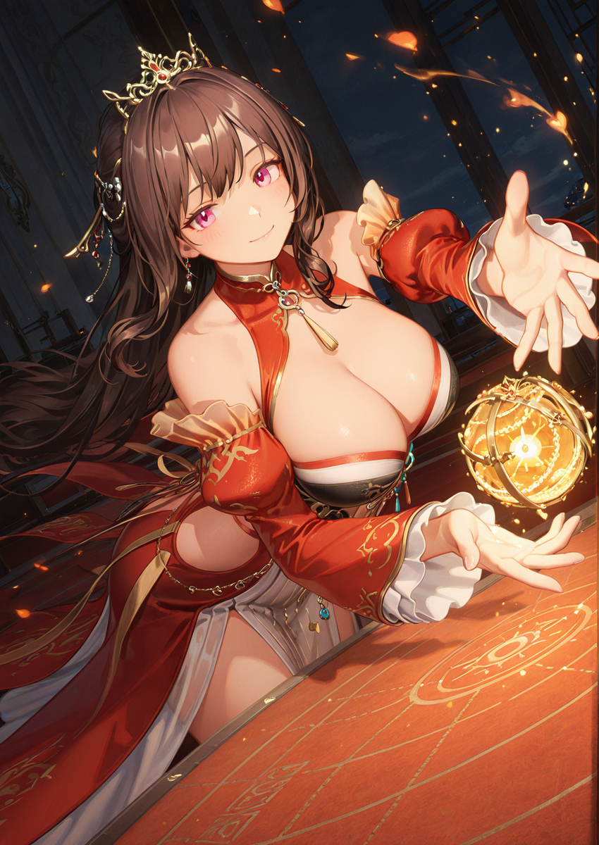 This is a pixiv picture whose title is 破妄的灼灼天光.