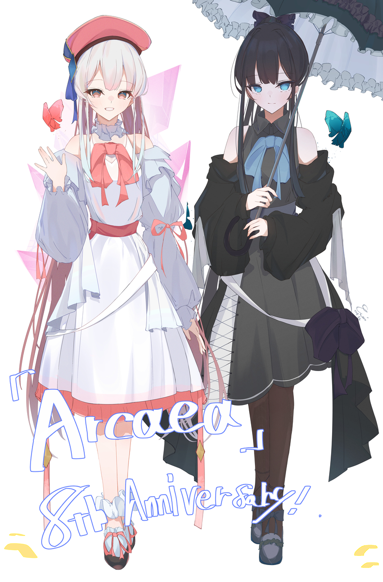 This is a pixiv picture whose title is Arcaea 8th anniversary!!.