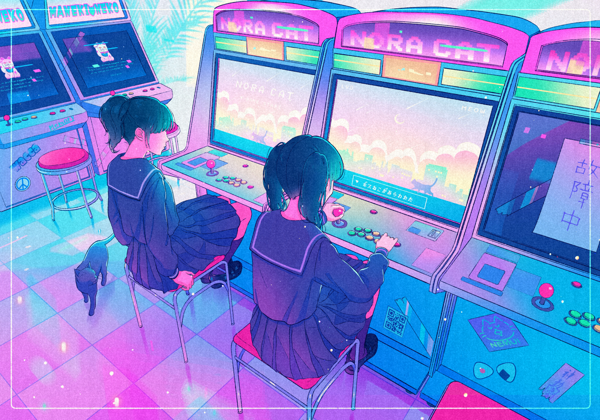 This is a pixiv picture whose title is REPLAY.