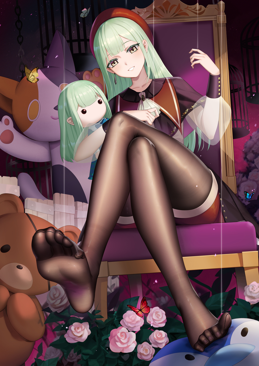 This is a pixiv picture whose title is モーティス.