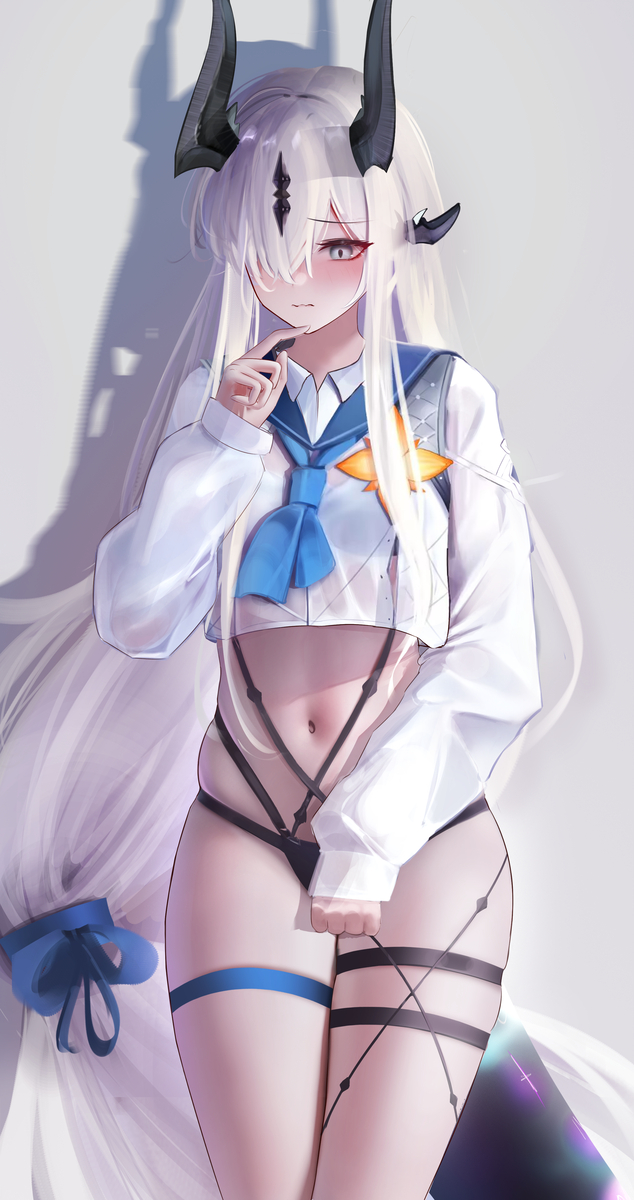 This is a pixiv picture whose title is 🍌.