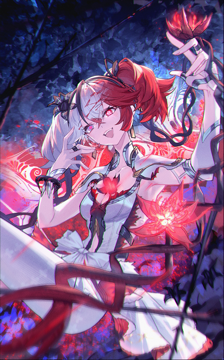 This is a pixiv picture whose title is 疯批美人我真爱.