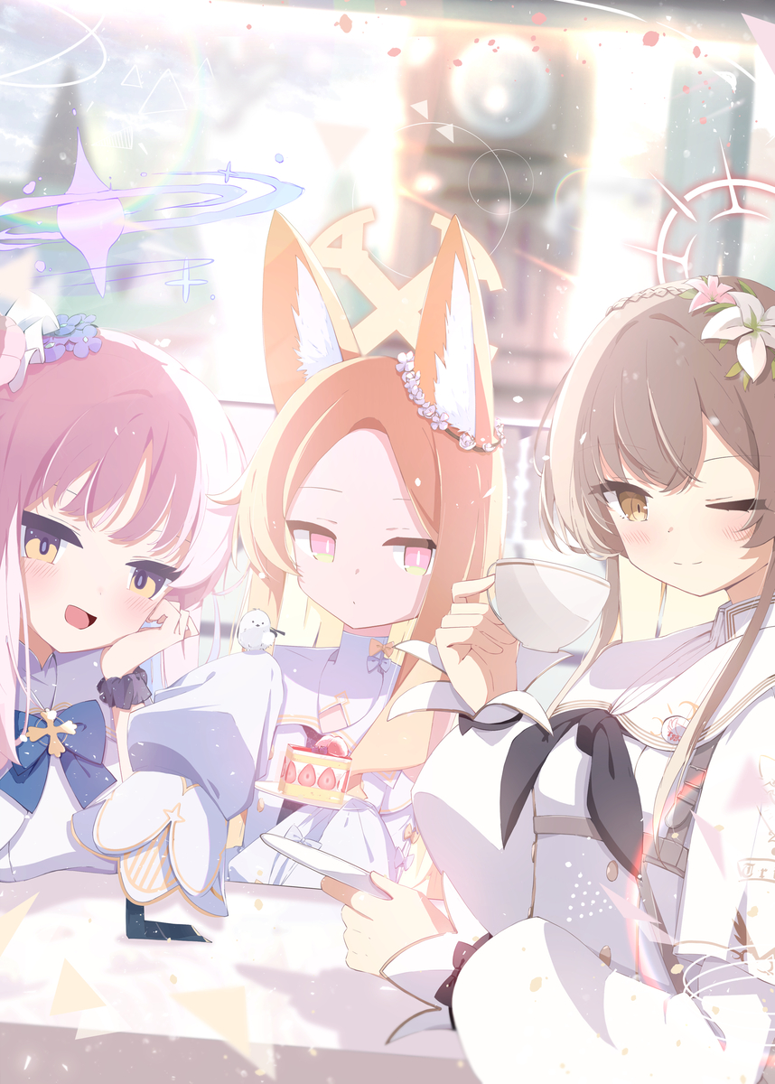 This is a pixiv picture whose title is ティーパーティー.