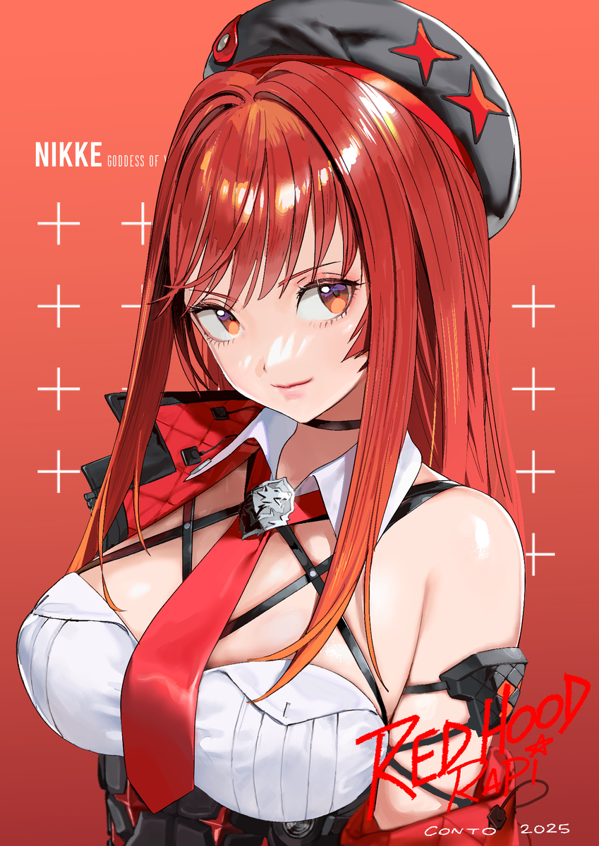 This is a pixiv picture whose title is ラピ：レッドフード.