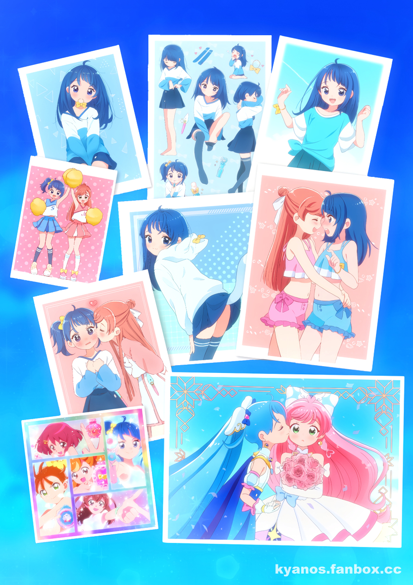 This is a pixiv picture whose title is 【告知】FANBOX開設しました🌸.