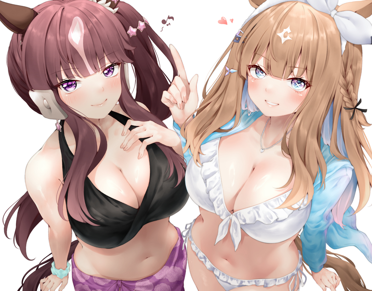 This is a pixiv picture whose title is ララとアイ.