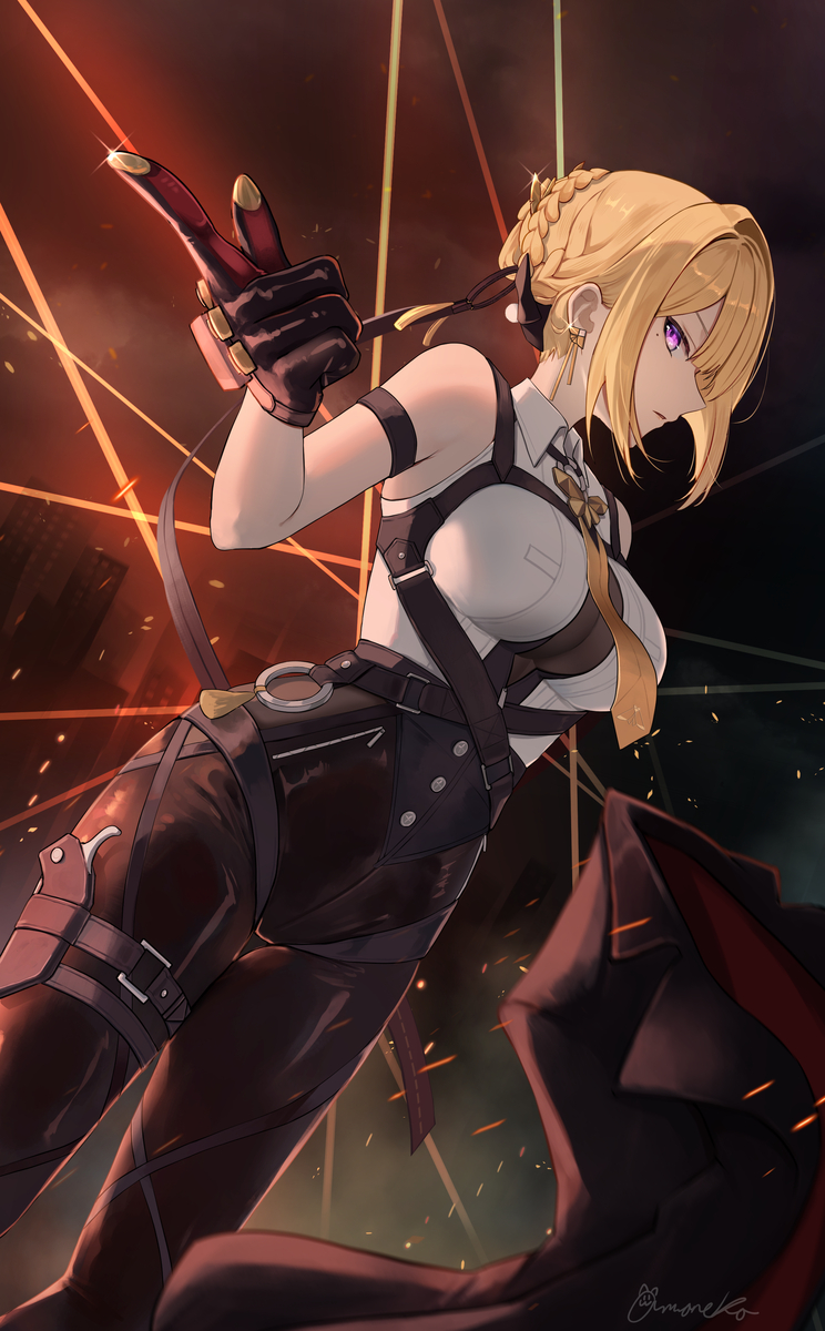 This is a pixiv picture whose title is WIPEOUT.