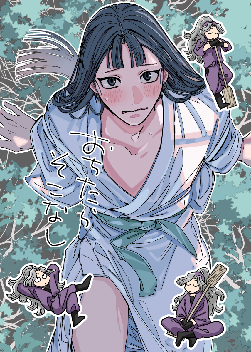 This is a pixiv picture whose title is 【3/16忍FES】新刊サンプル(綾仙).