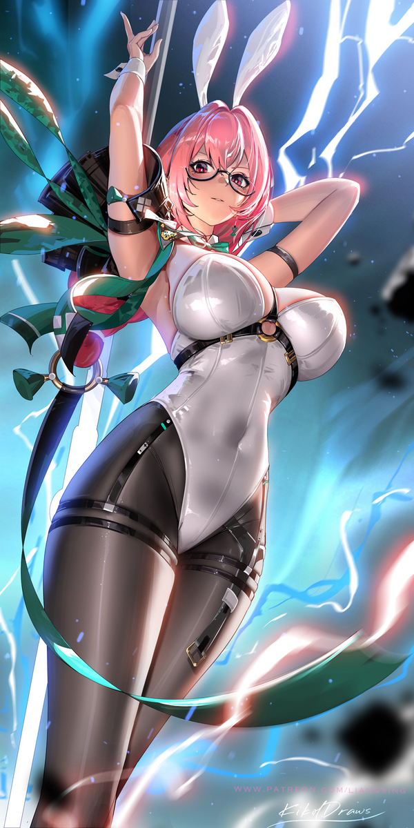 This is a pixiv picture whose title is Yanagi bunny.