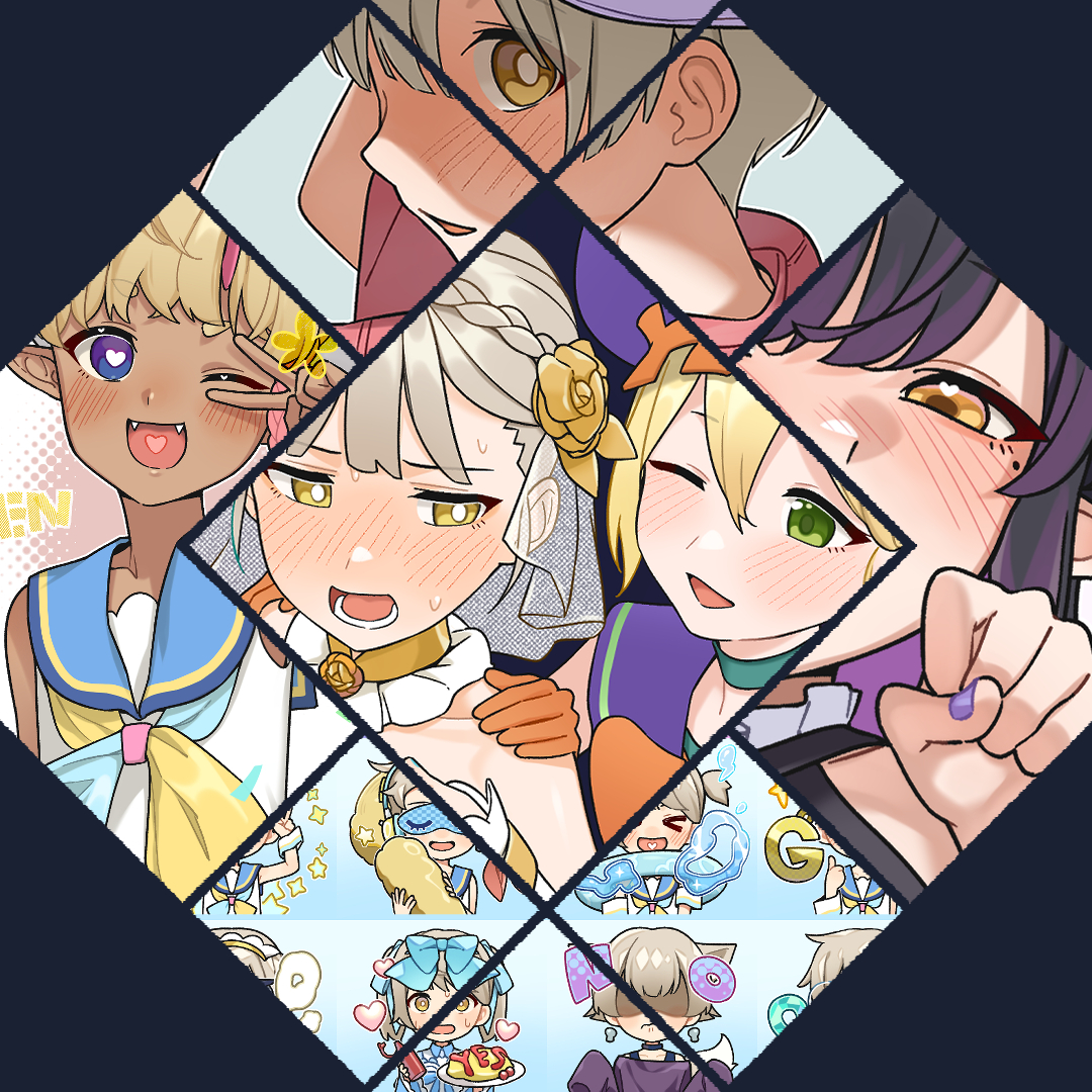 This is a pixiv picture whose title is Various.