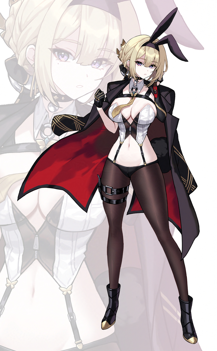 This is a pixiv picture whose title is イヴリン🐰.
