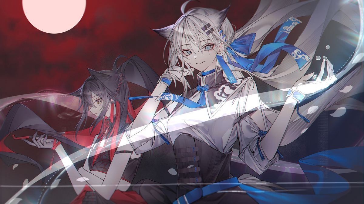 This is a pixiv picture whose title is 💓.