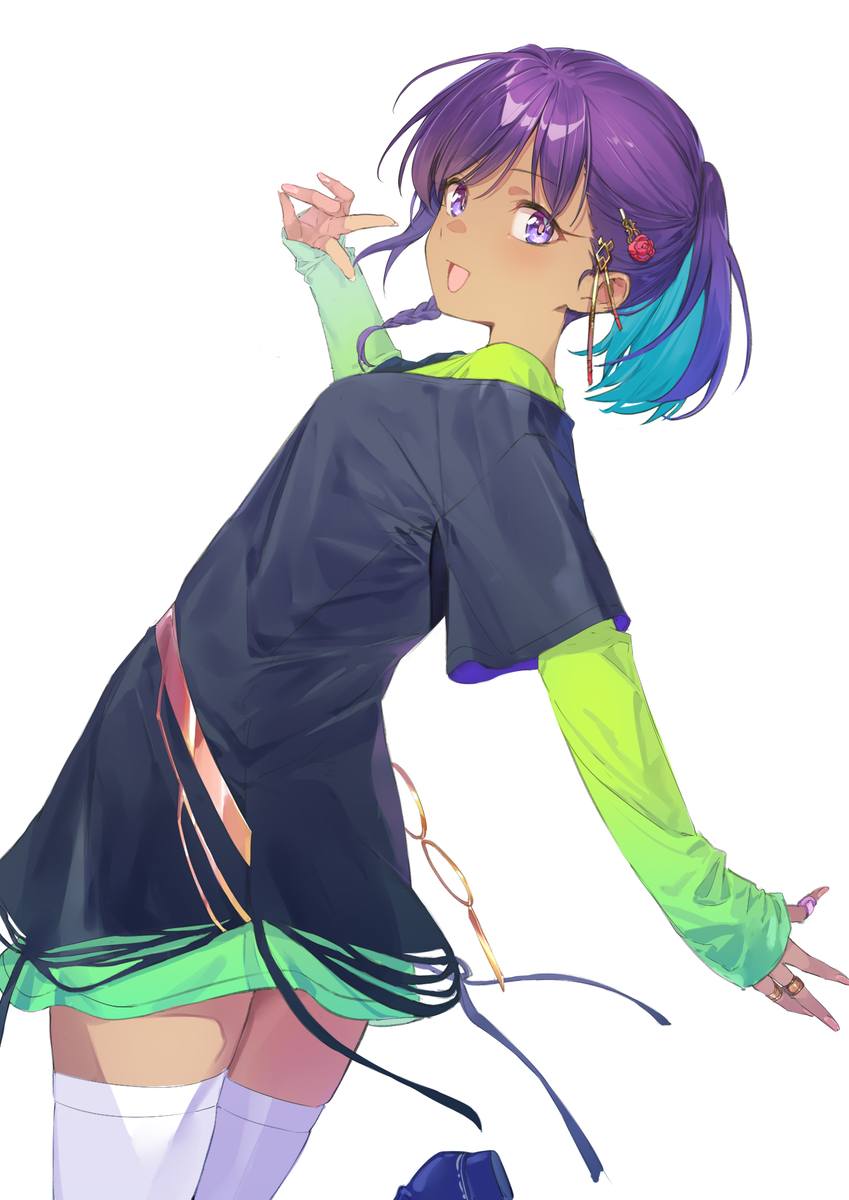 This is a pixiv picture whose title is 私服アーユス.