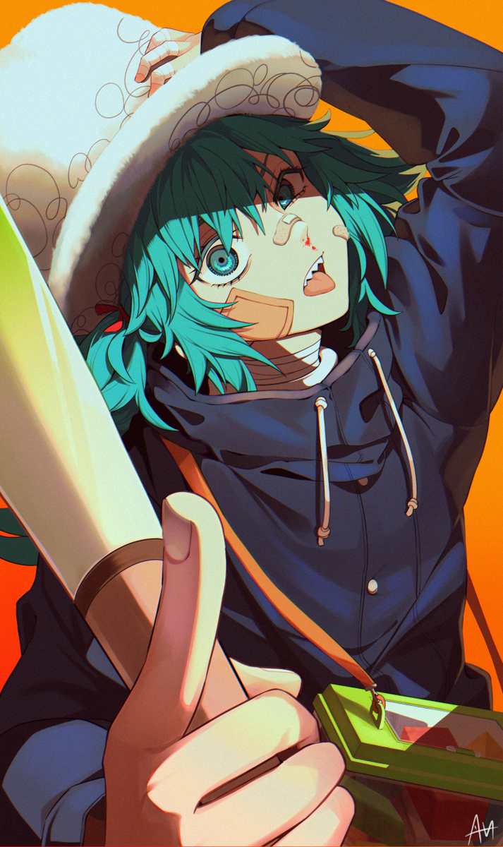 This is a pixiv picture whose title is 4. ドーナツホール/ハチ.