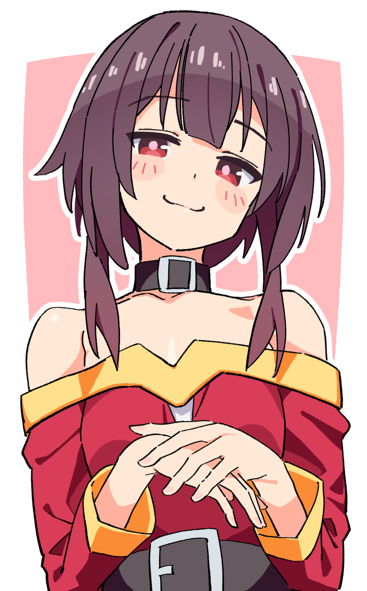 This is a pixiv picture whose title is めぐみん.