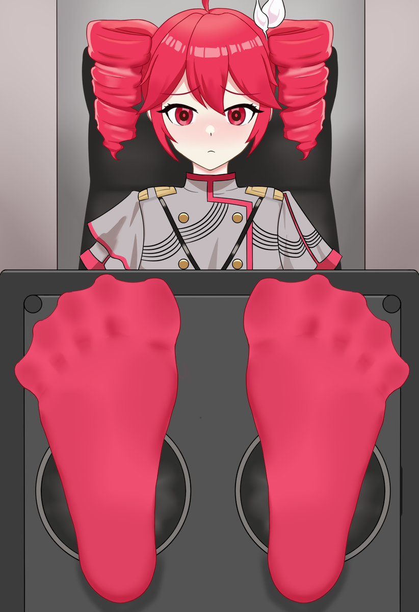 This is a pixiv picture whose title is 奇怪的竞争方式.