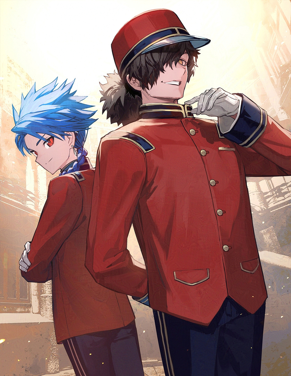 This is a pixiv picture whose title is カルデアホテルマンズ.