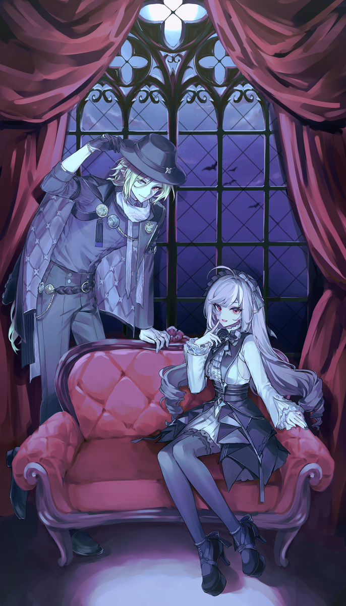 This is a pixiv picture whose title is モッキンバード🕊️.