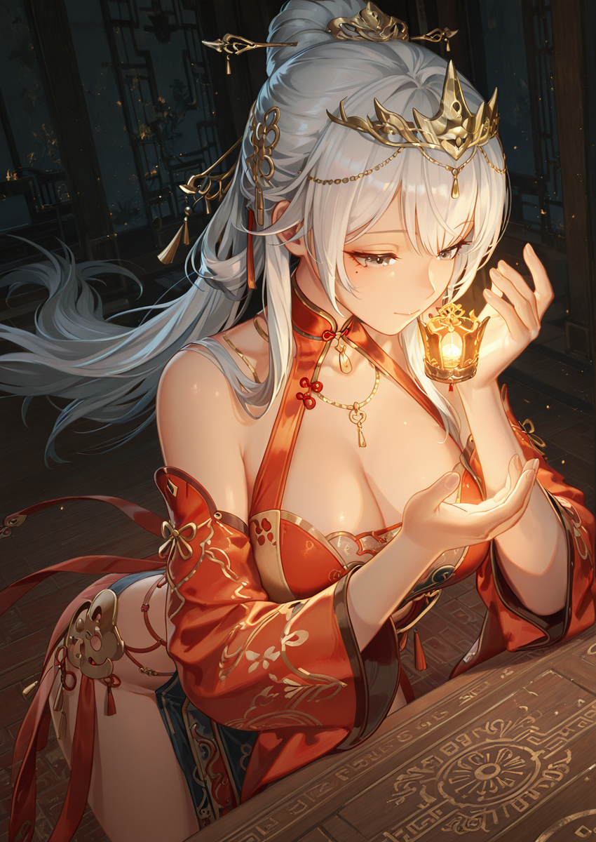 This is a pixiv picture whose title is 夜空的熠熠星辉.