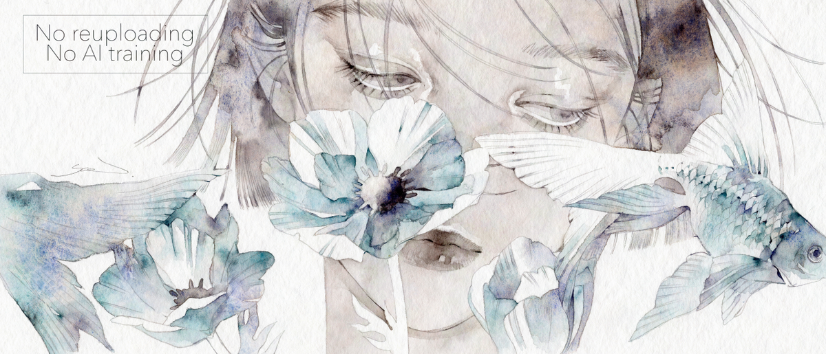 This is a pixiv picture whose title is みつの花.