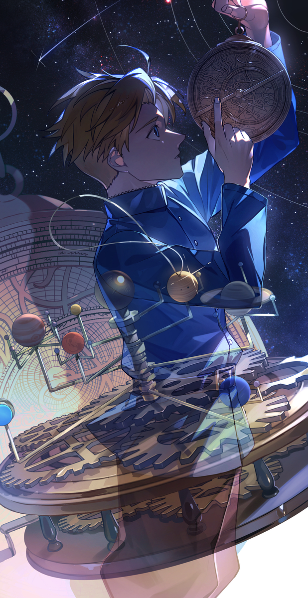 This is a pixiv picture whose title is この世界は好都合に未完成.