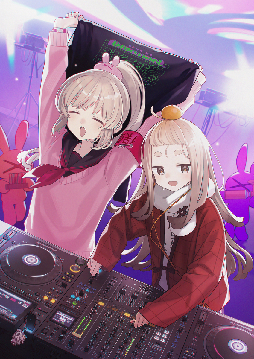 This is a pixiv picture whose title is 名取爆誕.