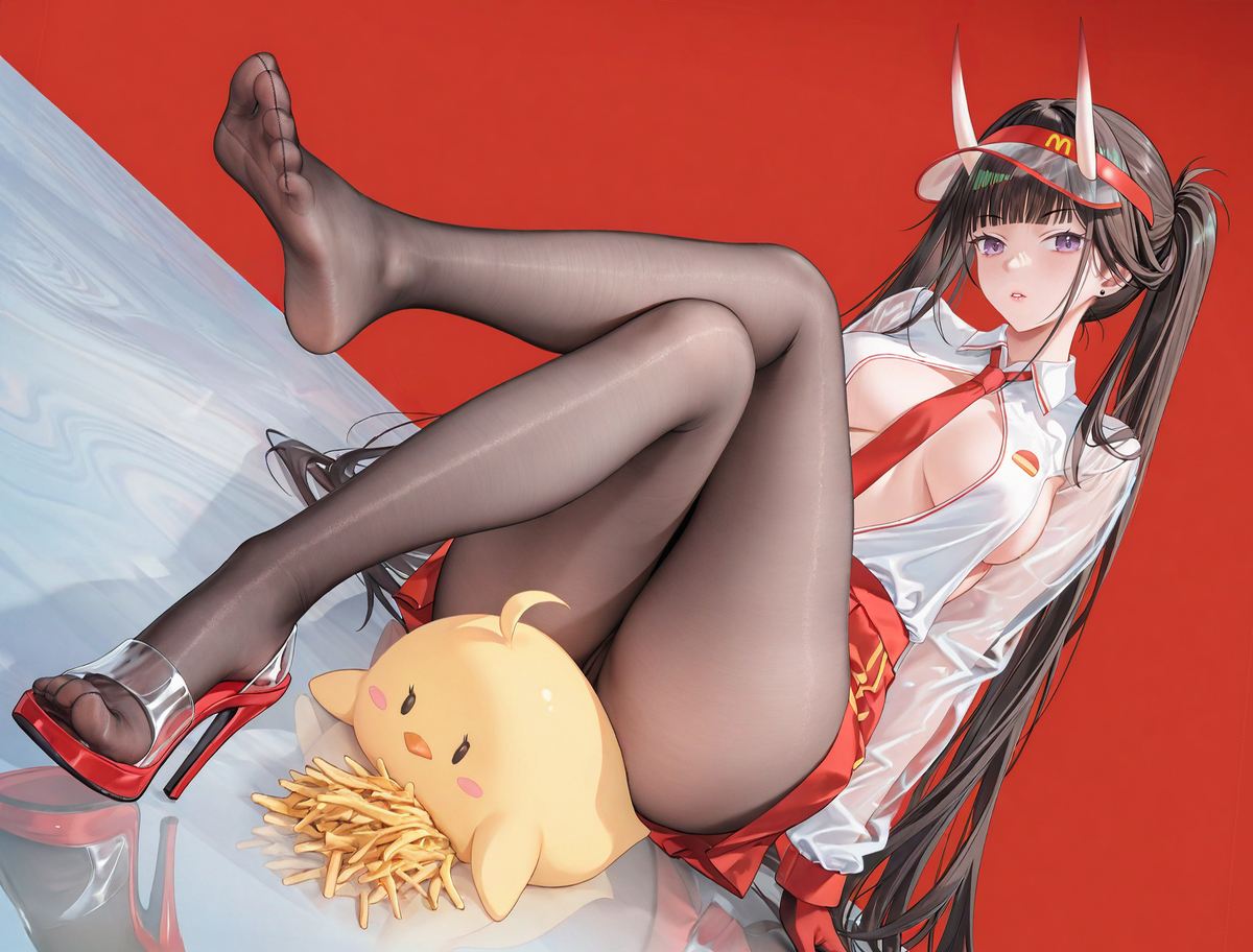 This is a pixiv picture whose title is 能代 喂食？.