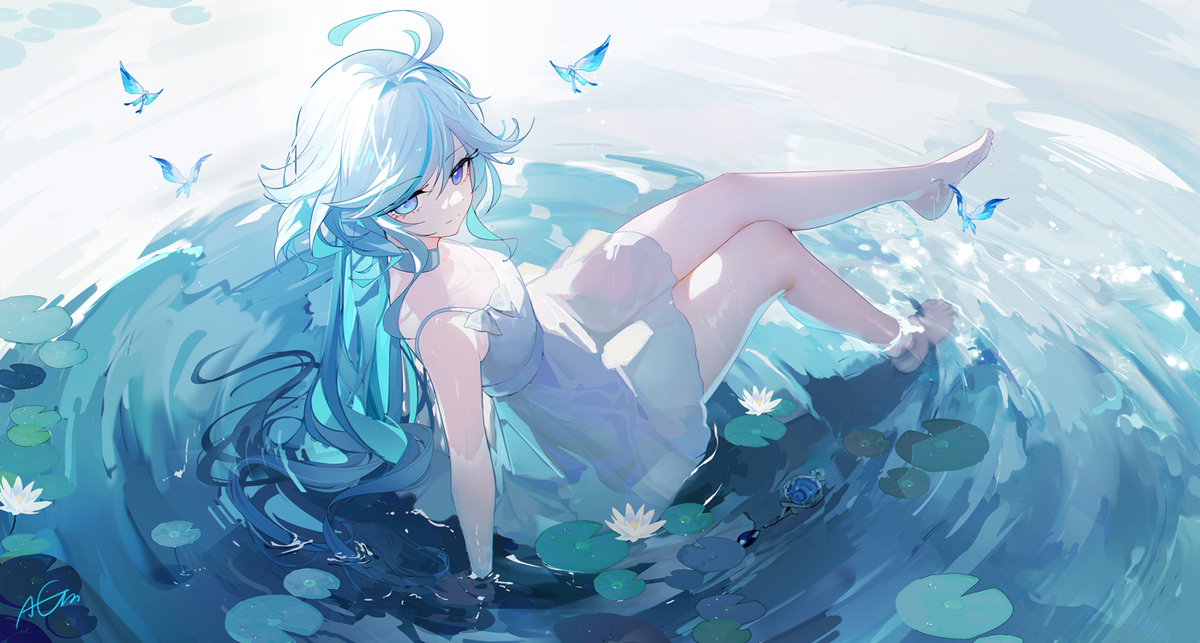 This is a pixiv picture whose title is 芙芙.