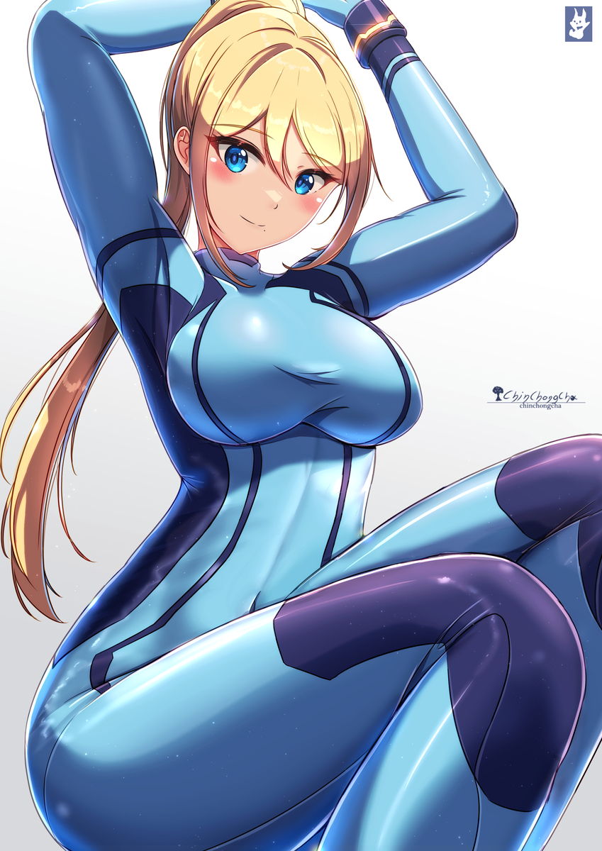 This is a pixiv picture whose title is サムス 28.