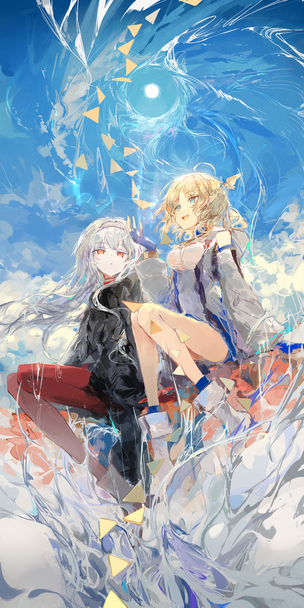 This is a pixiv picture whose title is Beyond any Cycle Horizon.