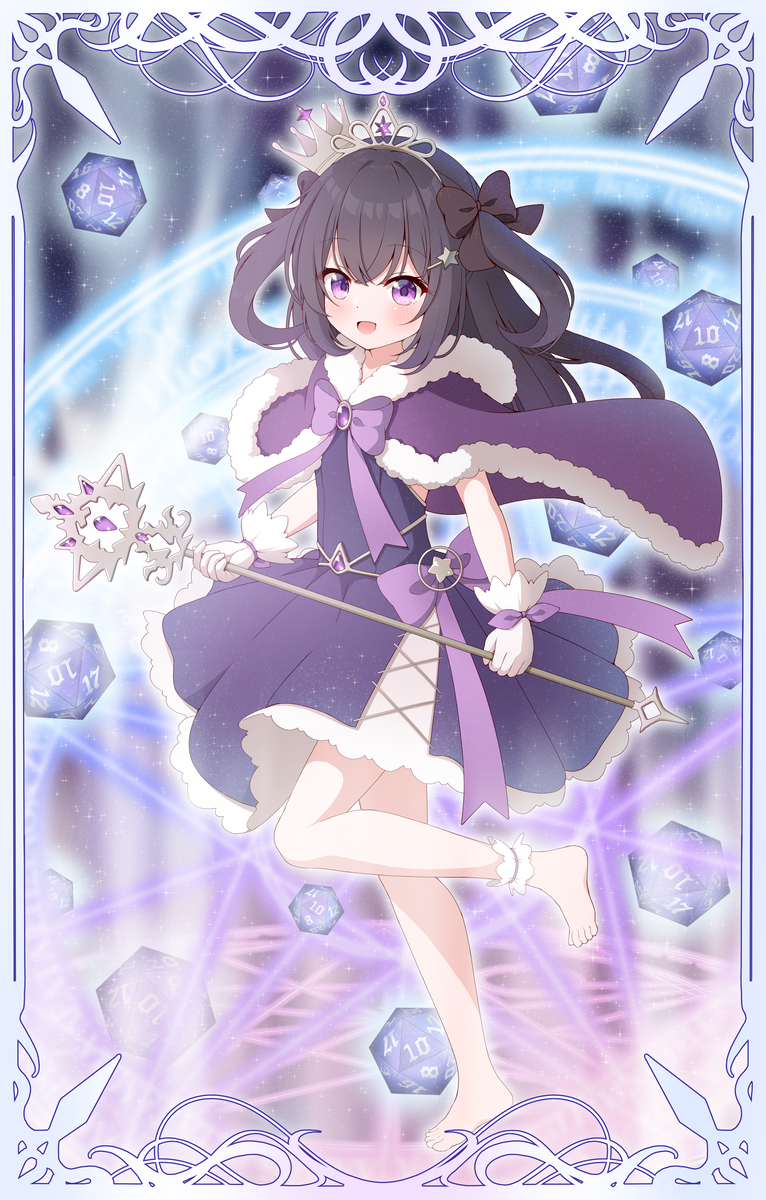 This is a pixiv picture whose title is 星辰魔女-林萱.