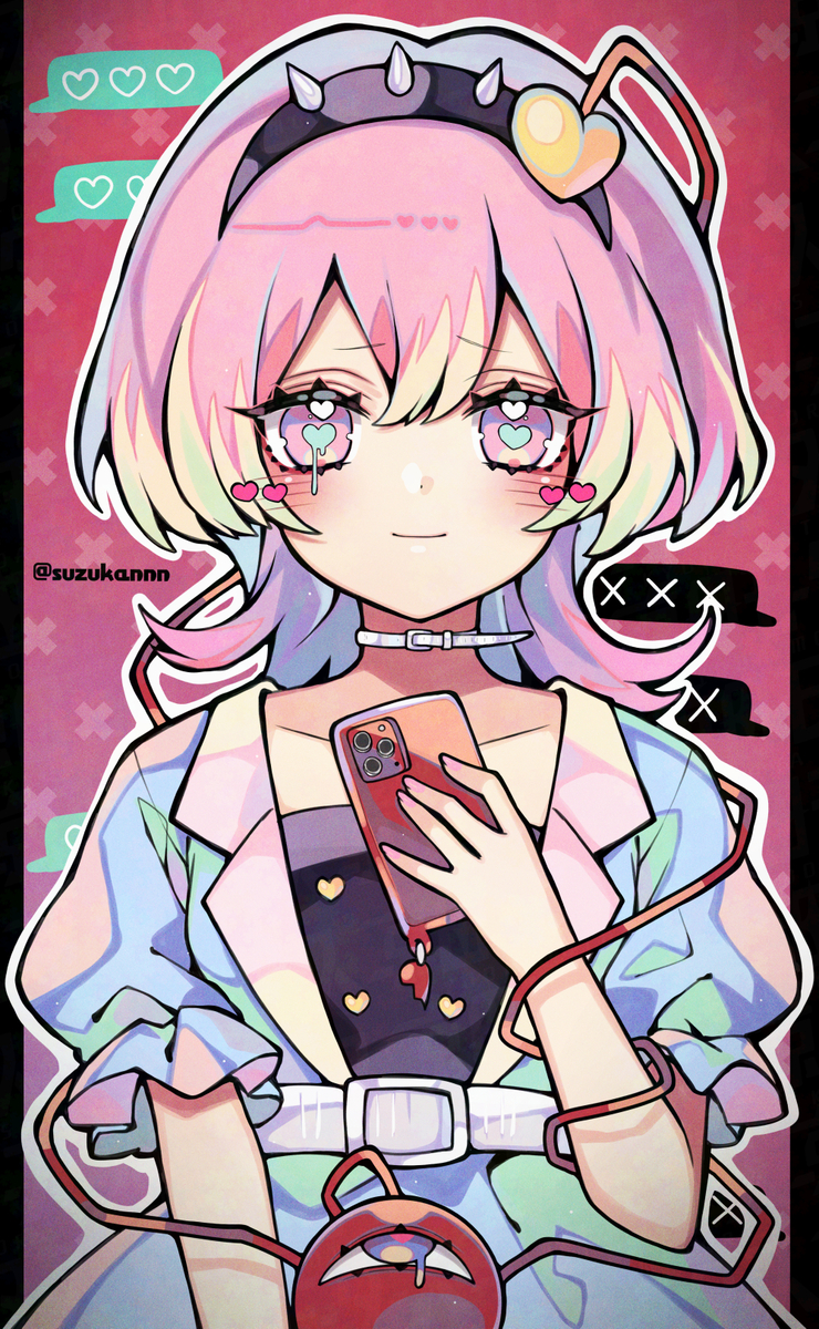 This is a pixiv picture whose title is 察して.