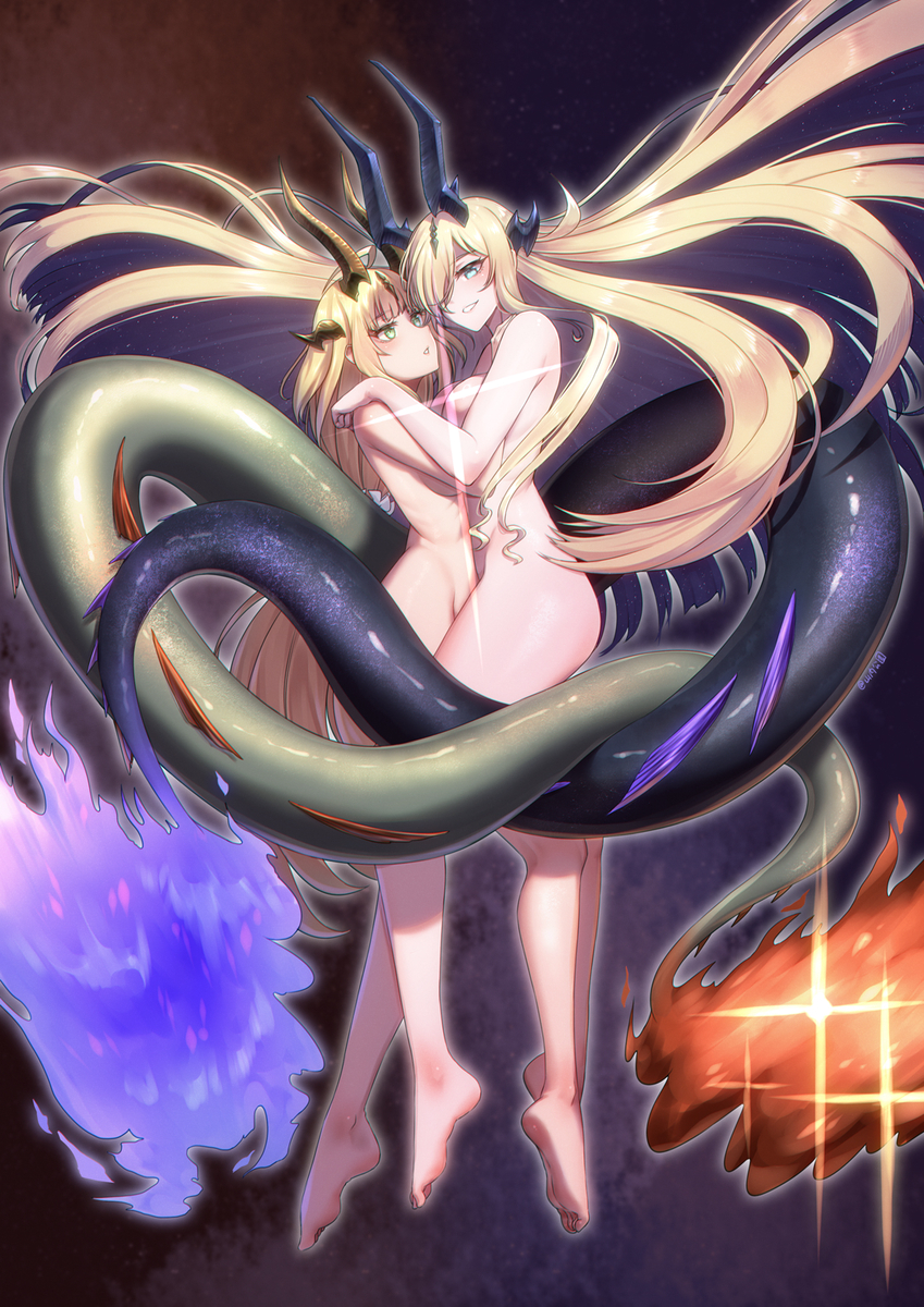 This is a pixiv picture whose title is ダブリン姉妹.