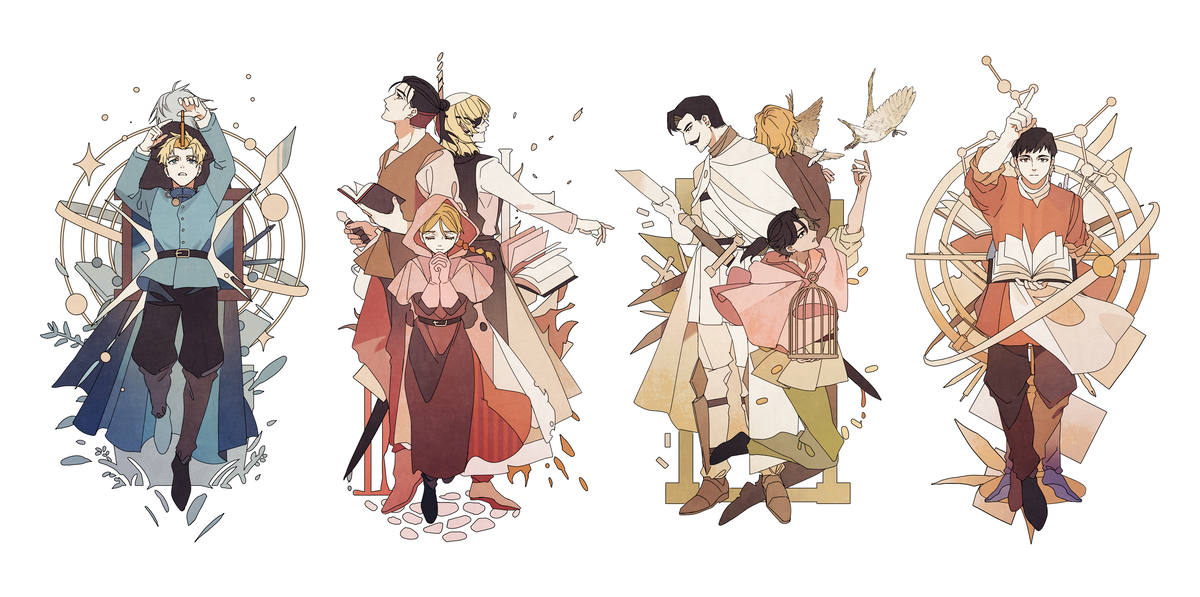 This is a pixiv picture whose title is チ。.