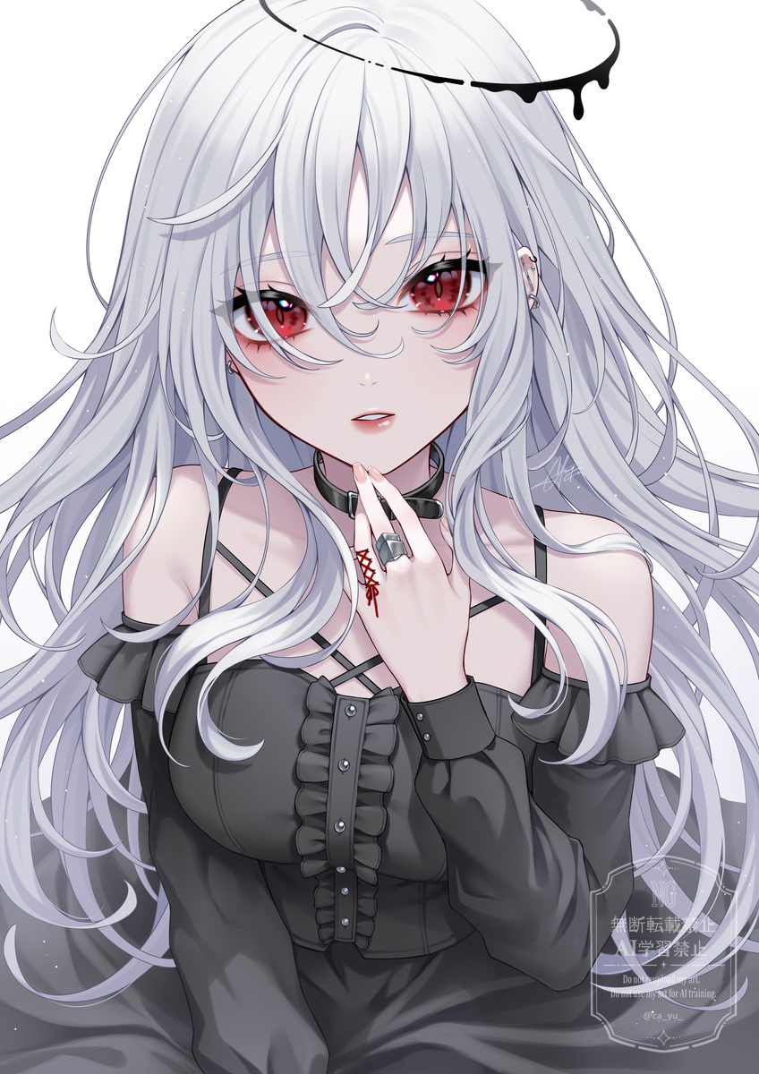 This is a pixiv picture whose title is ♡♡.
