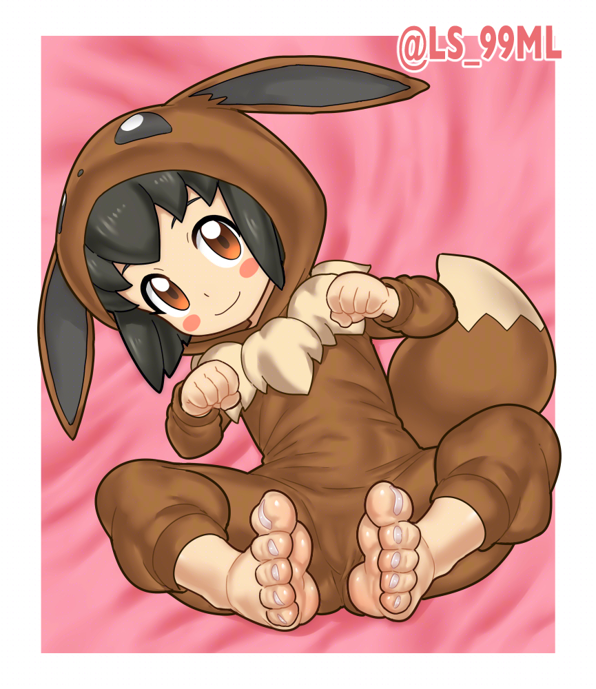 This is a pixiv picture whose title is ポケモンごっこ.