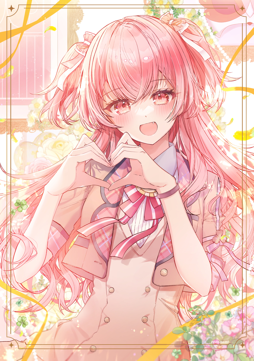 This is a pixiv picture whose title is 愛莉ちゃんお誕生日おめでとう！🎂🩷.