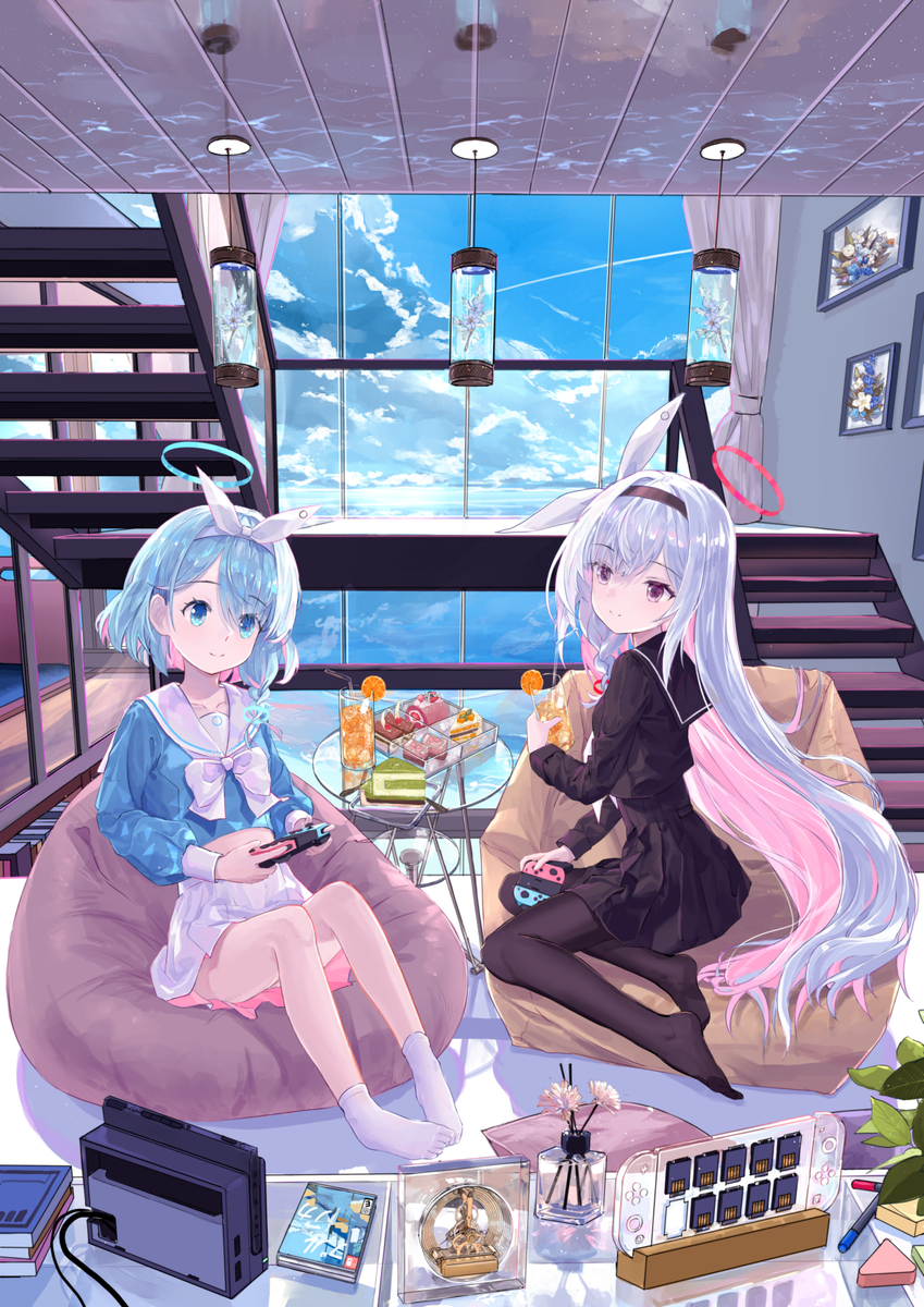 This is a pixiv picture whose title is アロプラ | 午后时光.